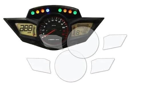 Bildschirm Protector Film 2 Sätze Motorrad Cluster Kratzschutz Film Armaturenbrett Displayschutzfolie Für Ho&nd&a VFR1200F VFR 1200F 2012-2022 von KFYRMSFPW