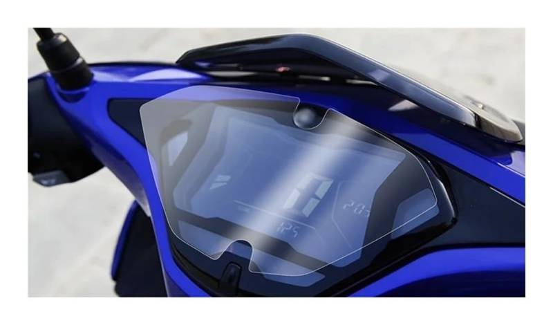 Bildschirm Protector Film 2 Stücke TPU Motorrad Armaturenbrett Schutz Scratch Cluster Displayschutzfolie Instrumentenfolie Aufkleber Für Ya&maha NVX155 AEROX155 von KFYRMSFPW