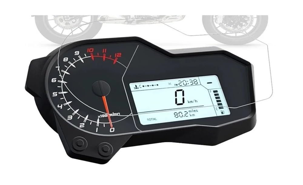 Bildschirm Protector Film Für Benelli TRK502 TRK502K TRK 502 K 502 K Motorrad Instrument Cluster Anti-Kratz-Schutzfolie Armaturenbrett Displayschutzfolie von KFYRMSFPW