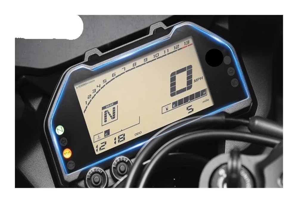 Bildschirm Protector Film Für Ya&maha YZF R3 MT 03 Motorrad Cluster Kratzschutzfolie Displayschutzfolie Kratzschutzfolie Armaturenbrett von KFYRMSFPW