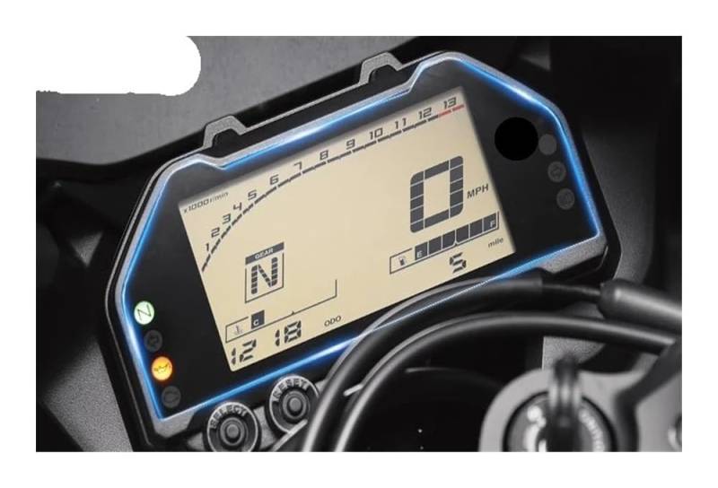 Bildschirm Protector Film Für Ya&maha YZF R3 MT 03 Motorrad Cluster Kratzschutzfolie Displayschutzfolie Kratzschutzfolie Armaturenbrett von KFYRMSFPW