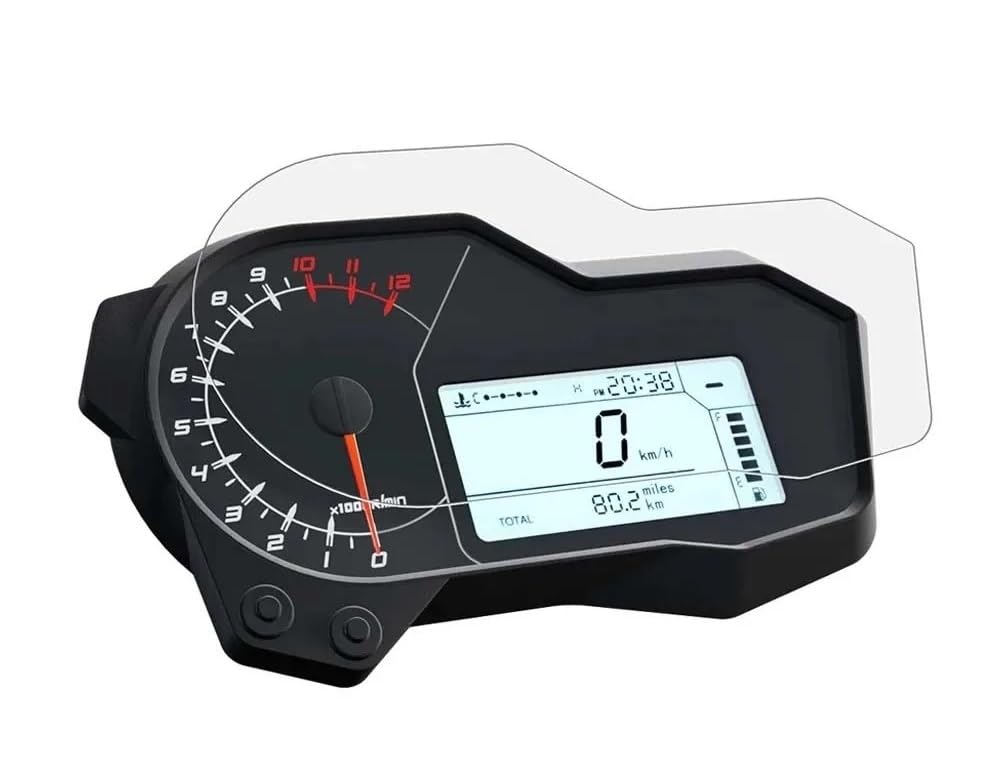 Bildschirm Protector Film Motorrad Cluster Kratzschutzfolie Armaturenbrett Tacho Bildschirm Aufkleber Für Benelli TRK502X TRK 502X 502 X TRK502 von KFYRMSFPW