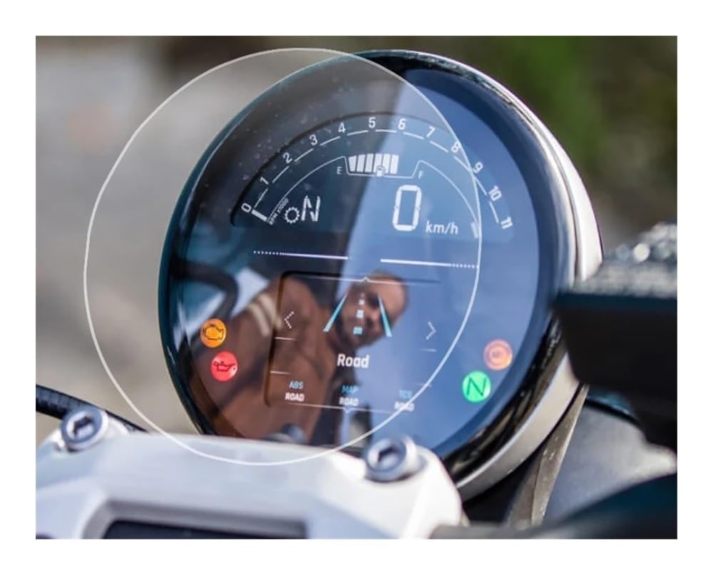 Bildschirm Protector Film Motorradzubehör Kratzschutz Cluster Bildschirm Armaturenbrett Schutz Instrumentenfolie Passend Für Trident 660 Für Trident 660 2021 2022 von KFYRMSFPW