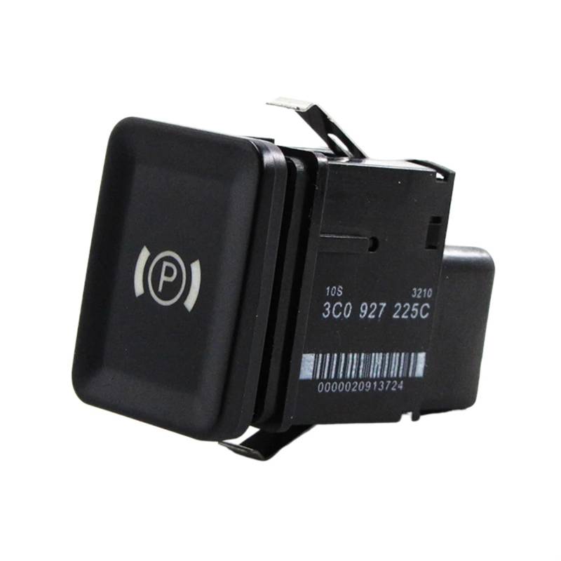 KGATTIIOB Auto-Bremsknopf Auto Elektronische Handbremse Parkplatz Schalter Bremse Taste Für Passat B6 Für CC 3C 2006-2012 3C0927225C von KGATTIIOB