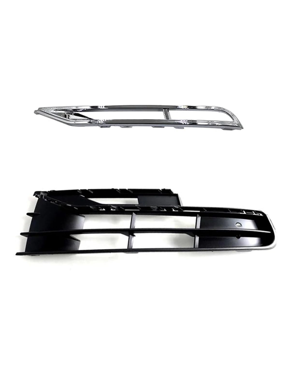 KGATTIIOB Auto-Nebelscheinwerfergitter Frontstoßstange Nebelscheinwerfer Lampengrill Kompatibel Mit Phaeton 2011 2012 2013 3D0853665J 3D0853666J 3D0854661H 3D0854662H(5) von KGATTIIOB