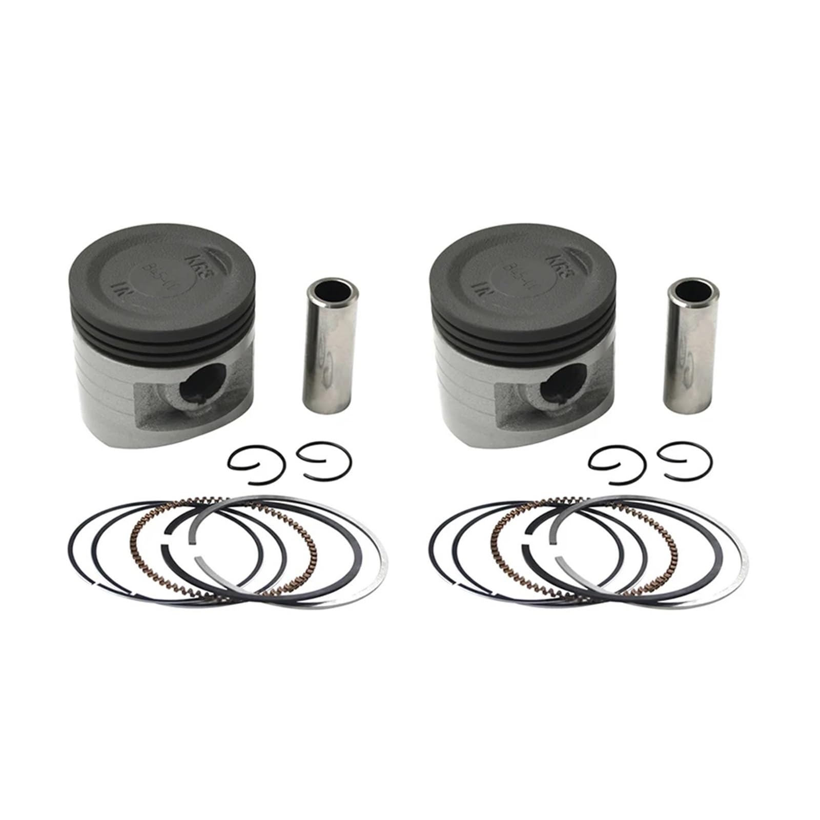 Motorrad-53 mm ~ 54 mm Kolbenringe-Set, Ersatzteile, Kompatibilität für CA250 CMX250 1996–2011 CMX250C Rebel 250 CMX250 C 1996 1997 1998 1999–2015, Ersatzteile (2 Sets 53 mm) von KGIBFTCX