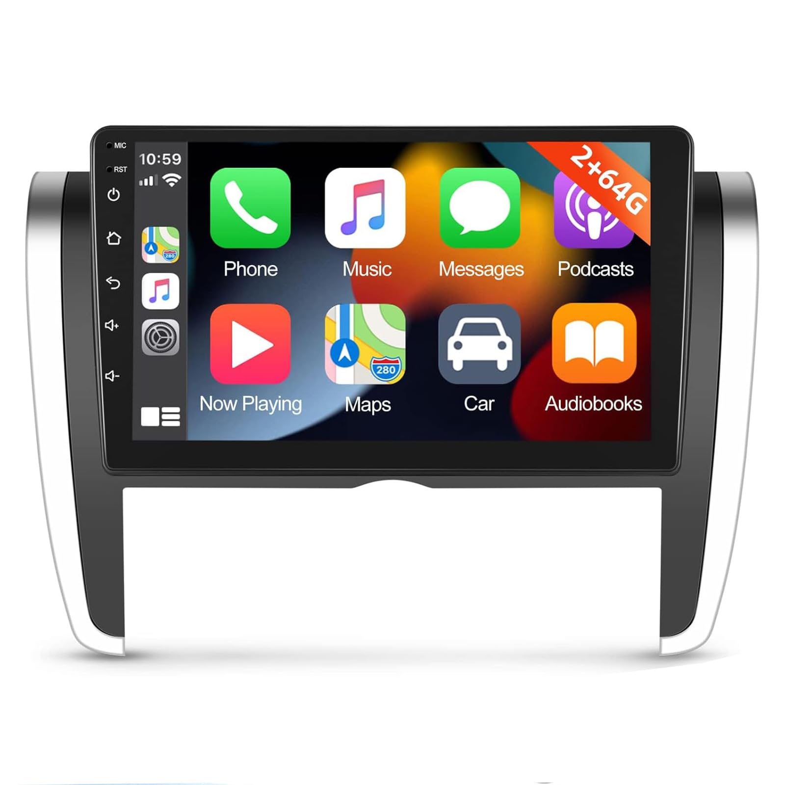 Android 15 Autoradio für Allion T260 T265 2007-2020, 9'' im Armaturenbrett Touchscreen Stereo Carplay und Android Auto 5G WLAN GPS Navi Lenkradsteuerung Bluetooth Hi-Fi Audio Mikr(Color:8 CORE 8+128G) von KGLHLM