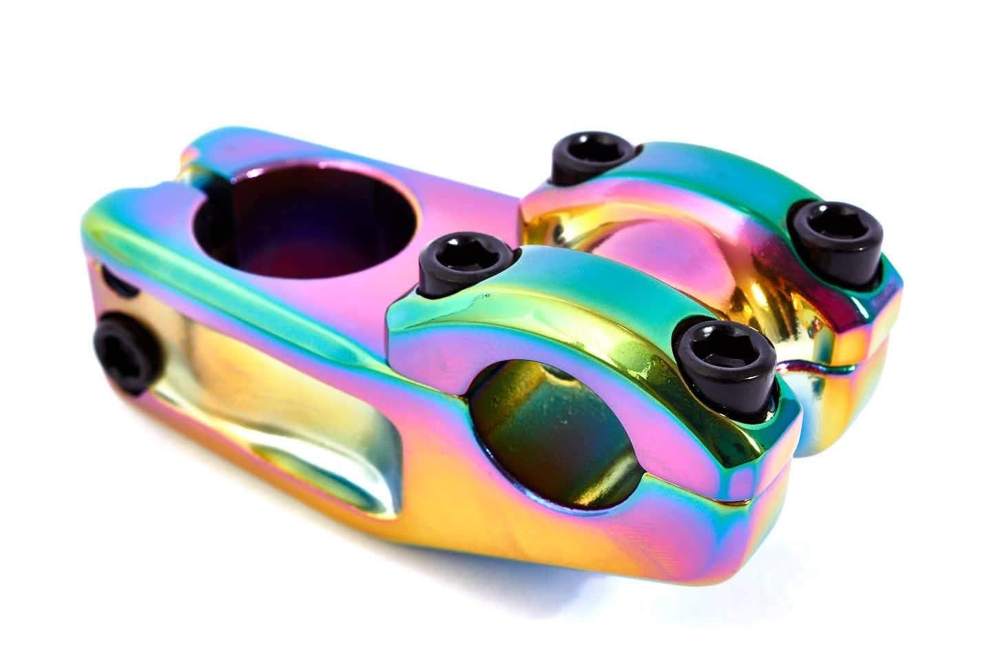 KHE MVP BMX 6061 Alu Vorbau 1 1/8" Zoll OILSLICK Toploader nur 256g 50mm Vorlauf von KHEbikes