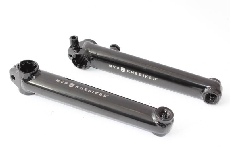 KHE MVP BMX Kurbelarme 8T 4130 CrMo für 19mm Achse 170mm PAAR schwarz nur 665g von KHEbikes