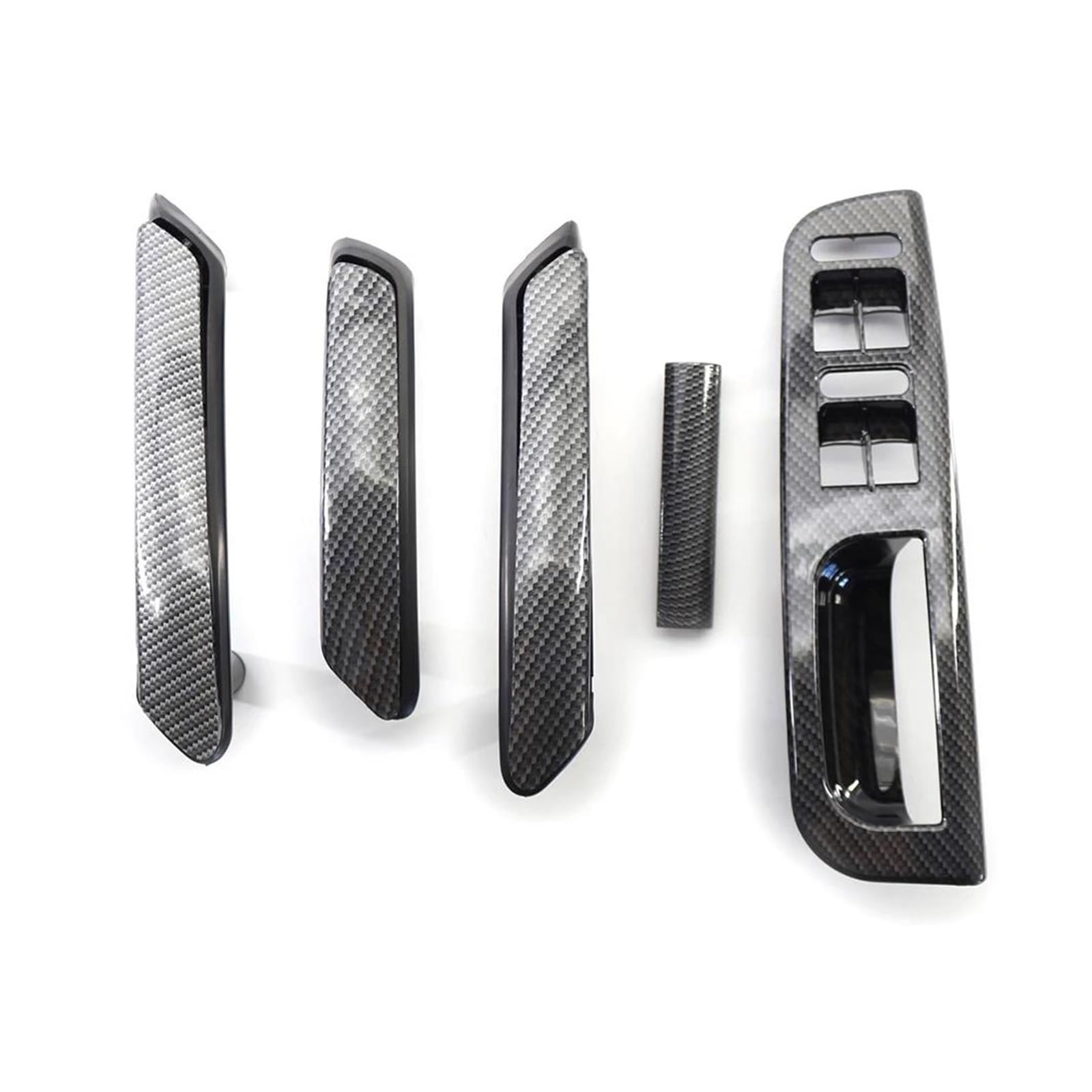 Auto Für VW Für Passat Für B5 1998 1999 2000 2001-2005 4-tür LHD Auto Tür Fenster Schalter Lünette Innen Tür Pull Griffe Set Innen Türgriff von KHUKHU