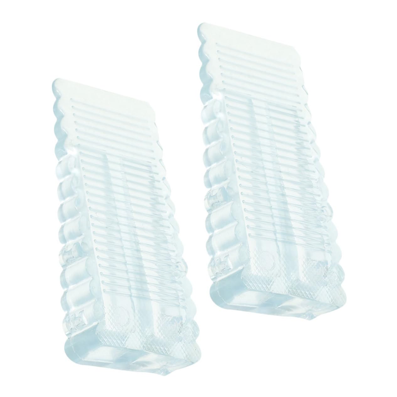 KICHOUSE 2st Rutschfester Türstopper Austausch Des Türstoppers Türversorgung Türstopper Für Schlafzimmer Türstopper Türstopperkeile Türkeil Klarer Türstopper Gummi Transparent von KICHOUSE