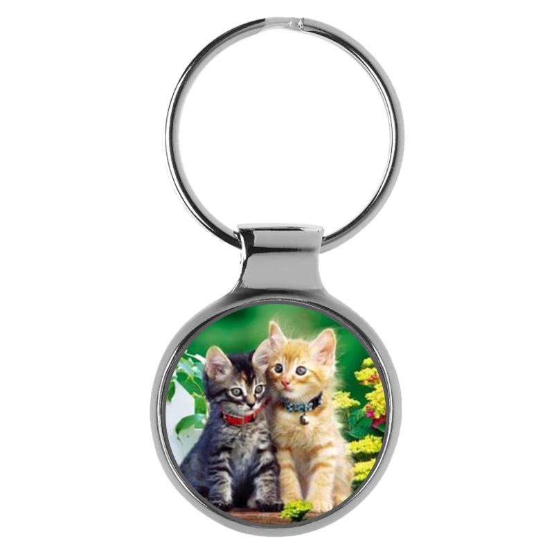 KIESENBERG 3D Schlüsselanhänger Katzen Liebhaber Freund Geschenk A-90207 von KIESENBERG