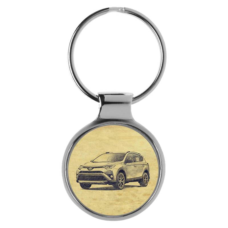 KIESENBERG Schlüsselanhänger Geschenke für RAV4 Fan A-20713 von KIESENBERG