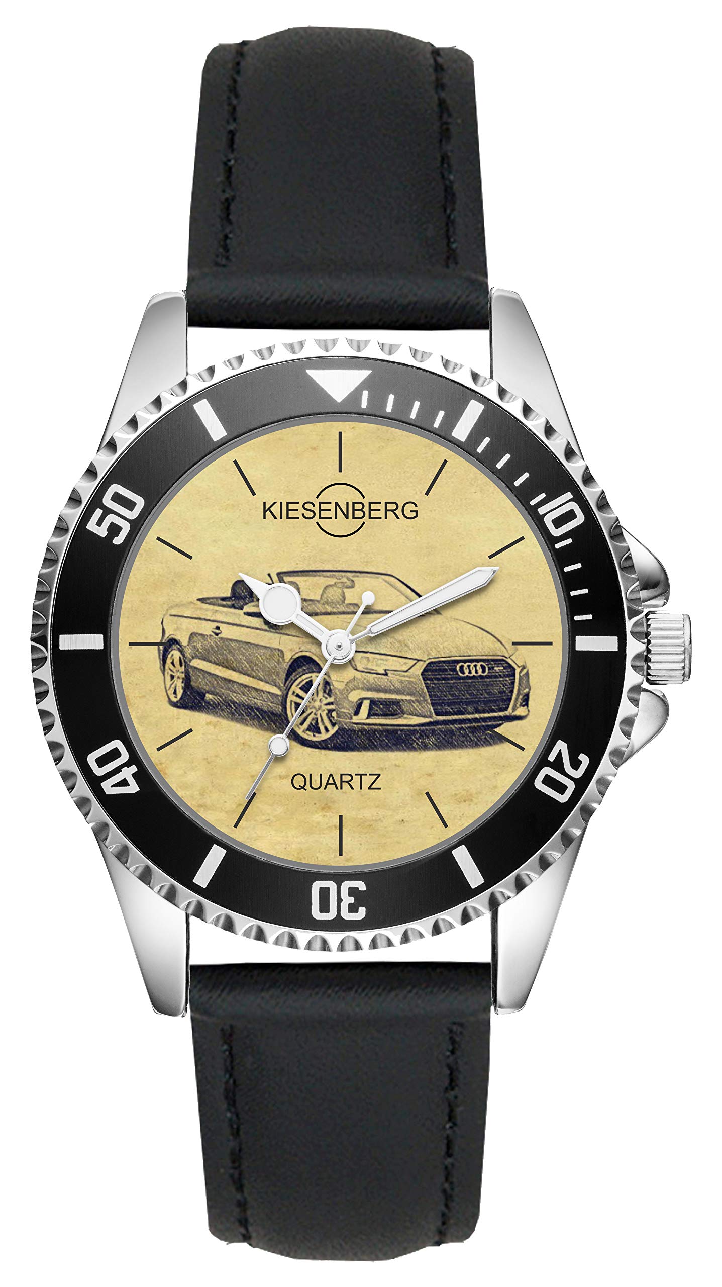 KIESENBERG Uhr - Geschenke für A3 8V Cabrio Sport Modellpflege Fan L-5090 von KIESENBERG