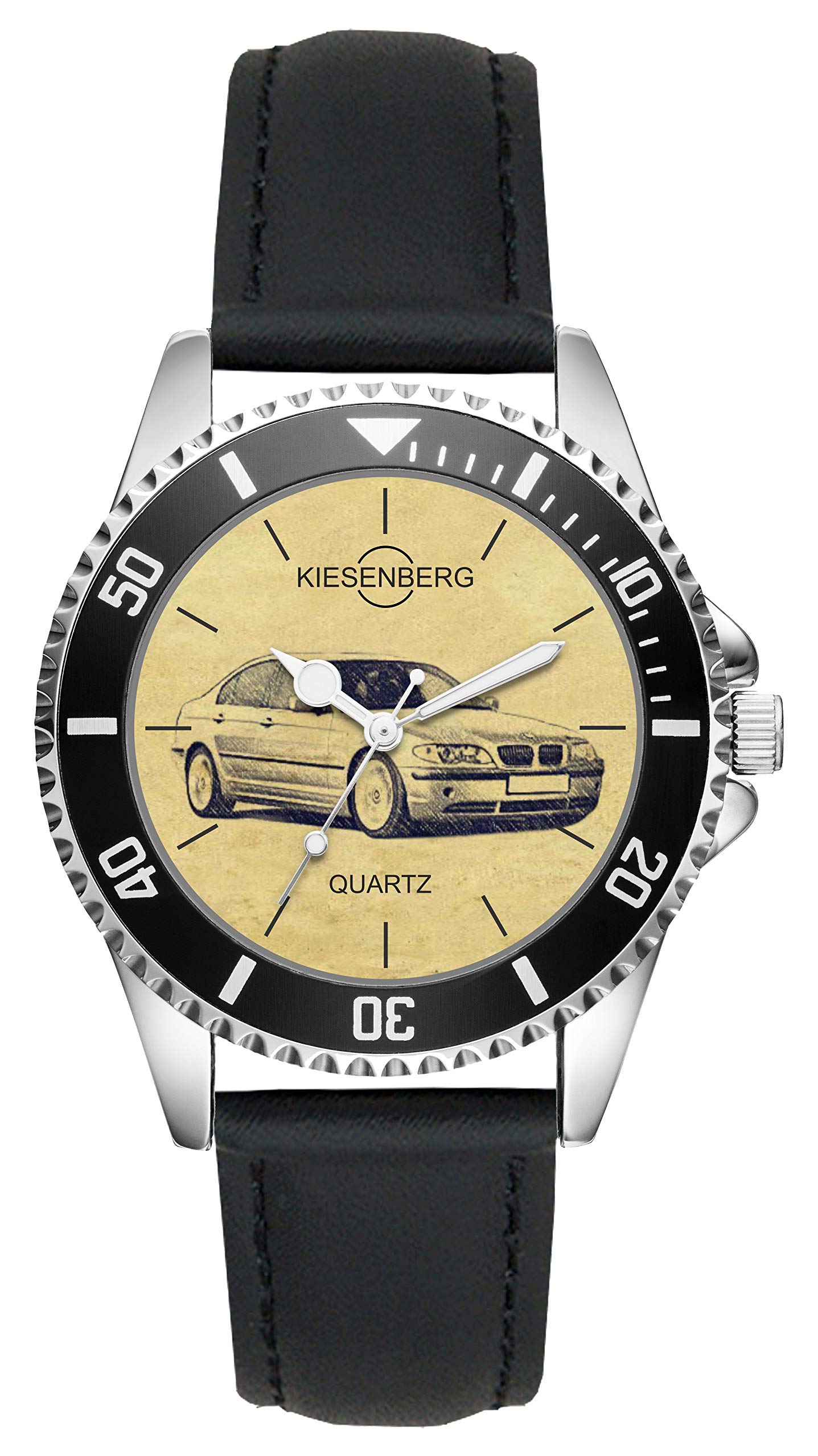 KIESENBERG Uhr - Geschenke für E46 Limousine Modellpflege Fan L-4815 von KIESENBERG