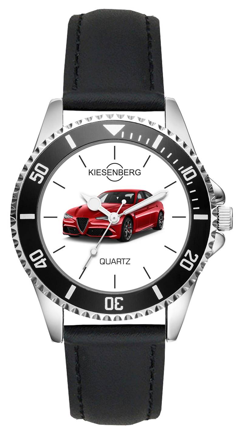 KIESENBERG Herren Armbanduhr Geschenke für Giulia Fan Analog Quartz Uhr L-20661 von KIESENBERG