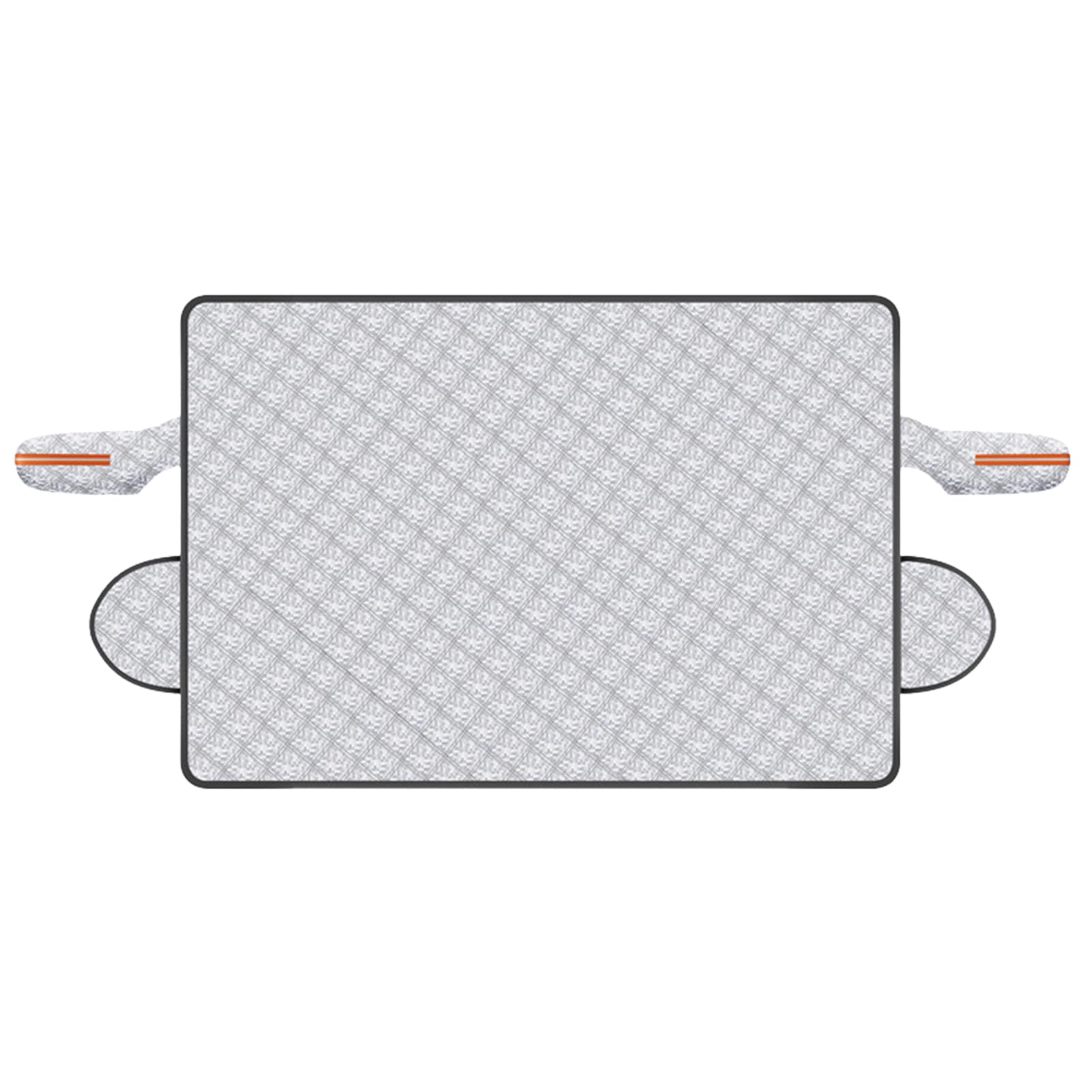 KIEUIENK Windschutzscheibenabdeckung für Eis und Schnee, Frostabdeckung für Auto-Windschutzscheibe, magnetisch, dicker Schneefang mit Seitenspiegelabdeckung, reflektierender Streifen, von KIEUIENK