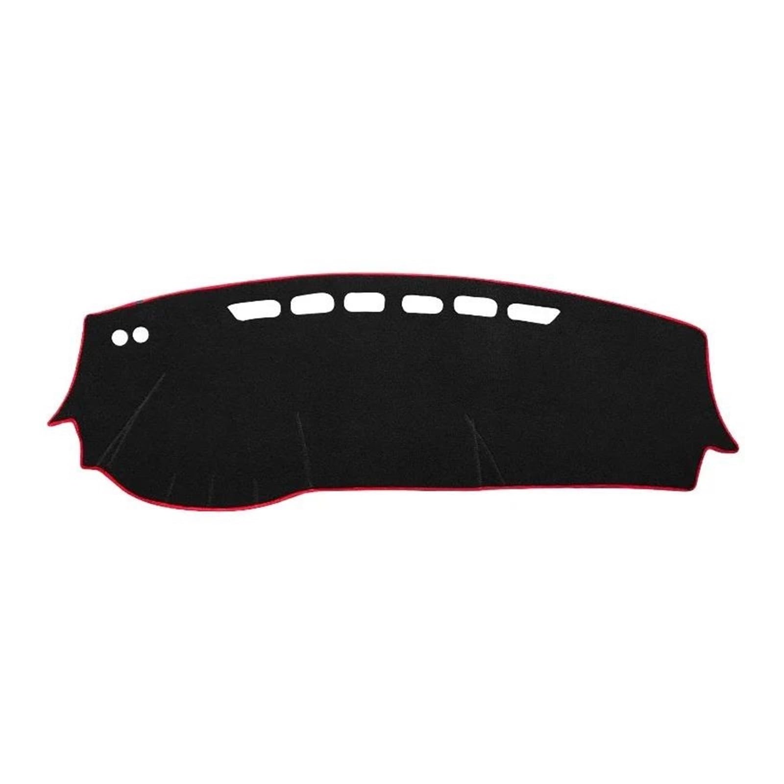 Armaturenbrettabdeckung Armaturenbrettmatte LHD/RHD Für Nissan Für Kicks P15 2016-2024 Auto Dashboard Abdeckung Vermeiden Licht Pad Sonnenschutz Teppich(A LHD Red Side) von KIFWGIH