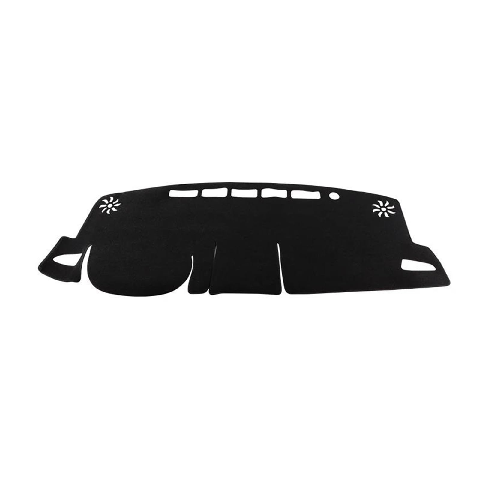 Armaturenbrettabdeckung Armaturenbrettmatte LHD/RHD Für Toyota Für Corolla Für Cross XG10 2021 2022 2023 2024 Auto Dashboard Abdeckung Sonnenschutz Matte Instrument Panel Teppiche(A LHD Black Side) von KIFWGIH