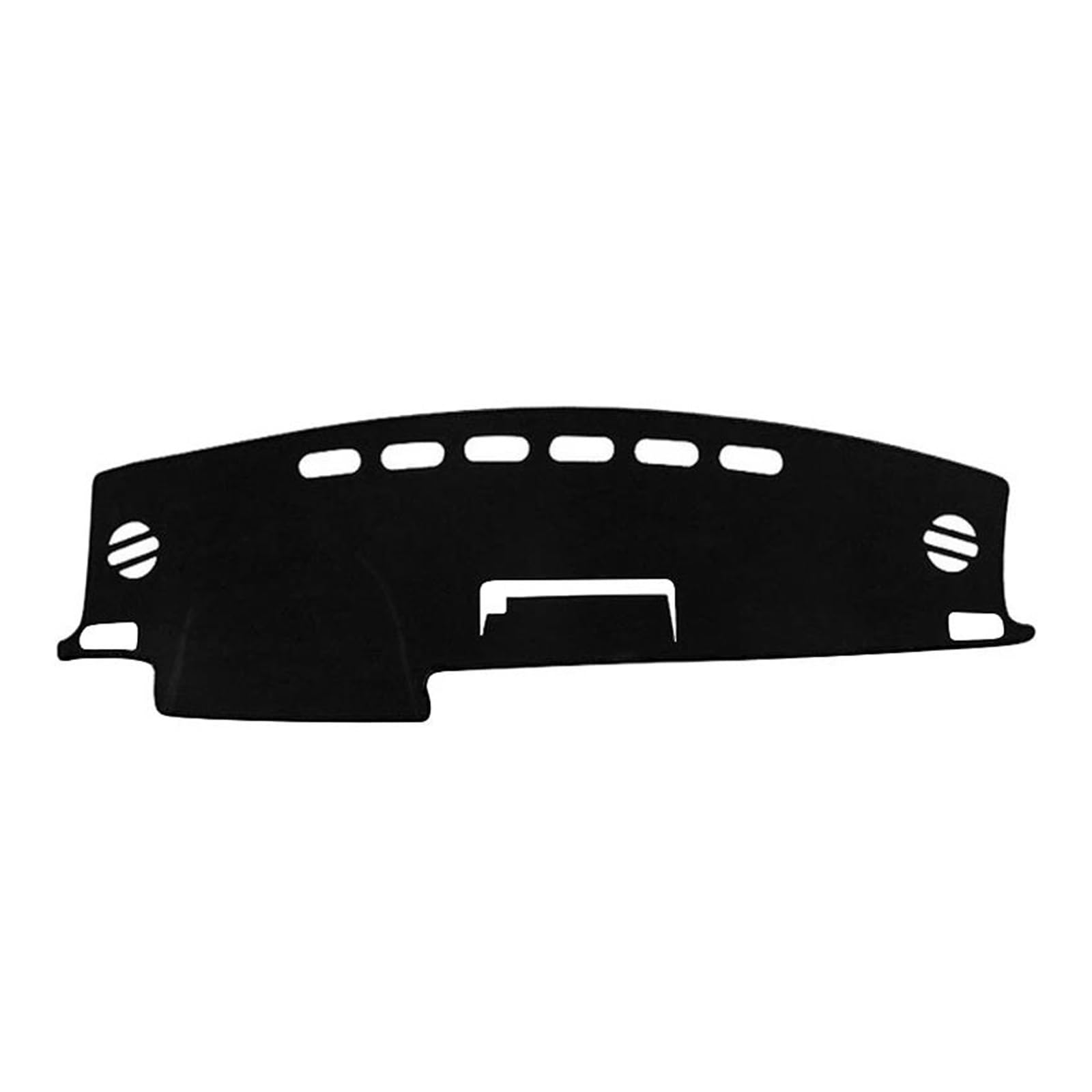 Armaturenbrettabdeckung Armaturenbrettmatte LHD/RHD Für Toyota Für RAV4 XA40 2013 2014 2015 2016 2017 2018 Für RAV 4 Auto Dashboard Vermeiden Licht Abdeckung Nicht-Slip Matte(A LHD Black Side) von KIFWGIH