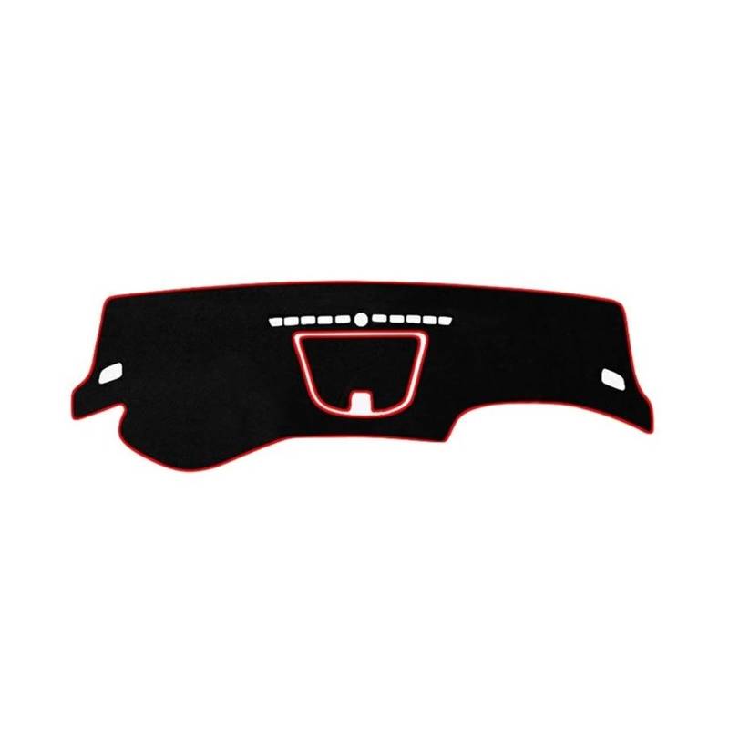 Armaturenbrettabdeckung Armaturenbrettmatte LHD Für Chevrolet Für Cruze 2009 2010 2011 2012 2013 2014 2015 Dashboard Abdeckung Vermeiden Licht Matte Sonnenschutz Anti-uv Teppiche(A Red with Storage) von KIFWGIH