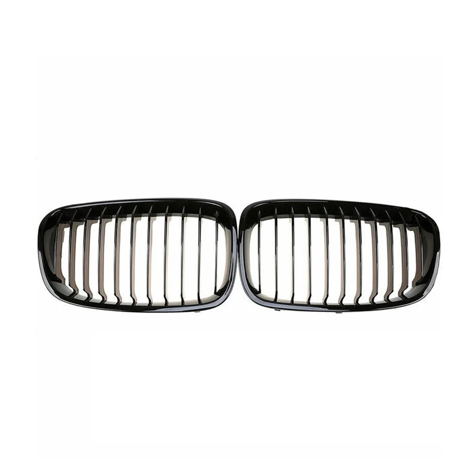 Auto Frontgrill Für 1er F20 M140i 118d F21 2012 2013 2014 Auto Kühlergrill Grills Glanz Schwarz Front Diamanten Stil Kühlergrill Zubehör Kühlergrill(Single-Gloss Black) von KIFWGIH