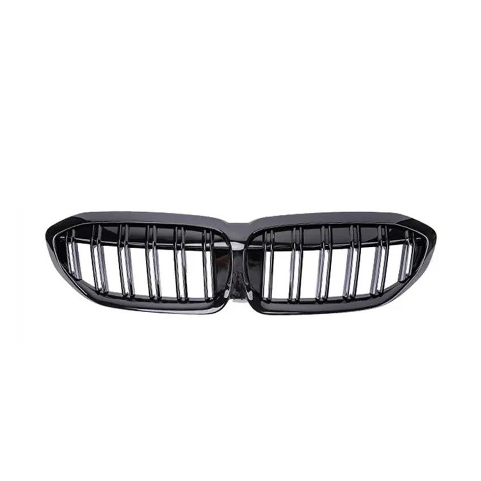 Auto Frontgrill Für 3er G20 318i 320i M340i Für M3 2019 2020 2021 2022 2023 Kühlergrill SCHWARZ Frontnierengrill Sport Kühlergrill(19-22 II No Hole) von KIFWGIH