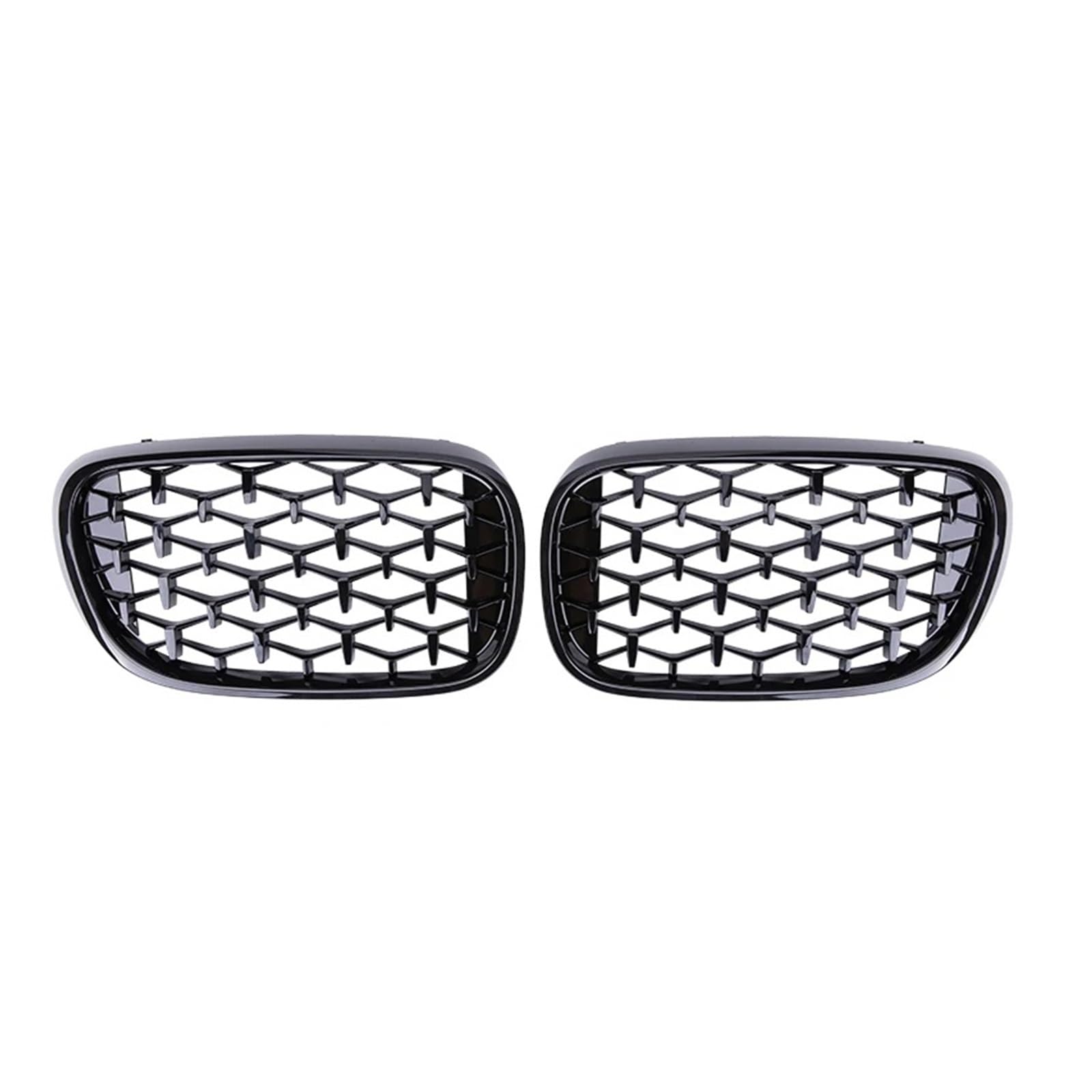 Auto Frontgrill Für 7 Serie G11 G12 730li 740li 2016 2017 2018 2019 Diamant Auto Vorderen Stoßfänger Niere Grille Racing Grills Auto ABS Gitter Grill Teile Kühlergrill(Schwarz) von KIFWGIH