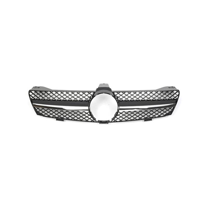 Auto Frontgrill Für Benz Für CLS-Klasse W219 2005-2008 CLS350 CLS550 CLS63 Für AMG Diamant Stil Stoßstange Grille Glänzend Schwarz Für GTR Stil Grille Kühlergrill(A-Chrome Black) von KIFWGIH