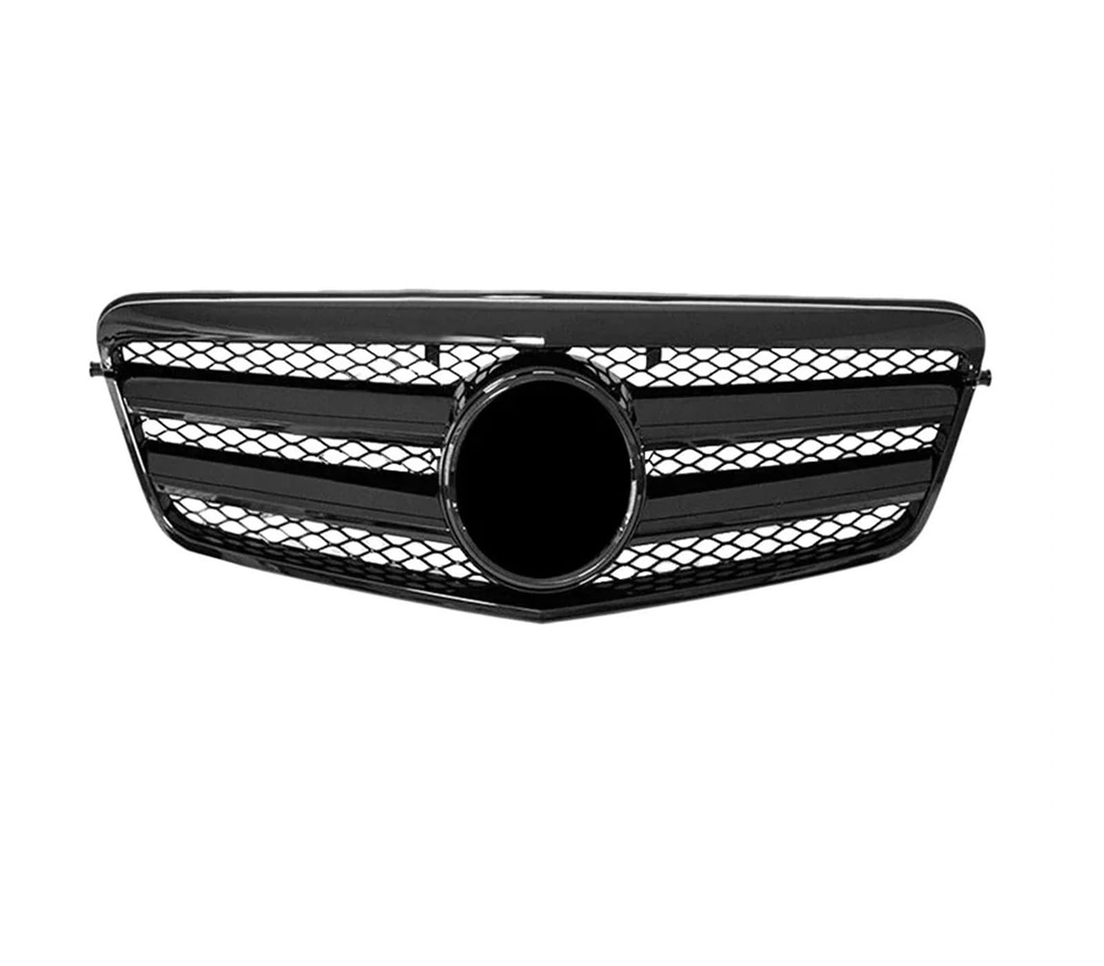 Auto Frontgrill Für Benz Für E-Klasse W212 E550 E350 E63 2010 2011 2012 2013 Racing Grill Style Frontstoßstangengrill Schwarzer Kühlergrill Kühlergrill(A Black) von KIFWGIH