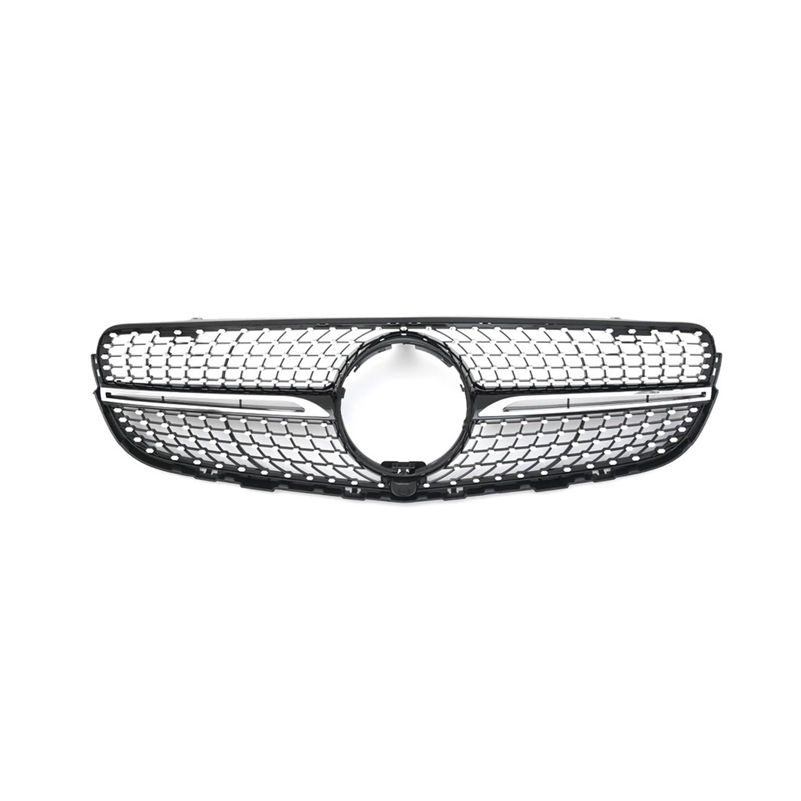 Auto Frontgrill Für Benz Für GLC X253 C253 2015-2019 Tuning Ersatzteil Diamant GT Stil Front Hood Grille Racing Grill Körper Kit Refit Kühlergrill(Diamond-Black Whole) von KIFWGIH