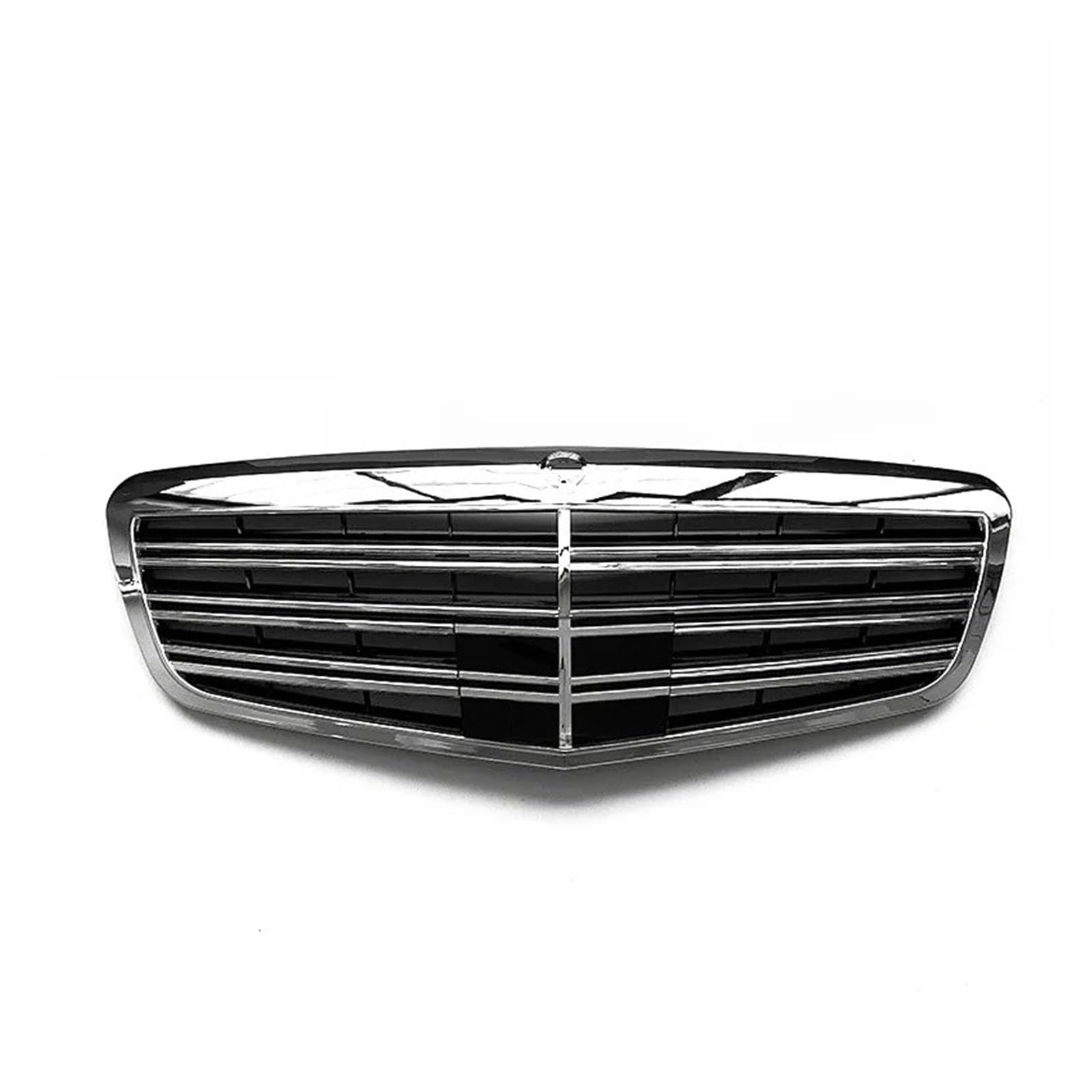 Auto Frontgrill Für Benz Für S-Klasse W221 S350 S400 S450 S500 S550 S600 S65 2009-2013 Kühlergrill Grill Tuning Zubehör Schutzfolie Kühlergrill(Silber) von KIFWGIH