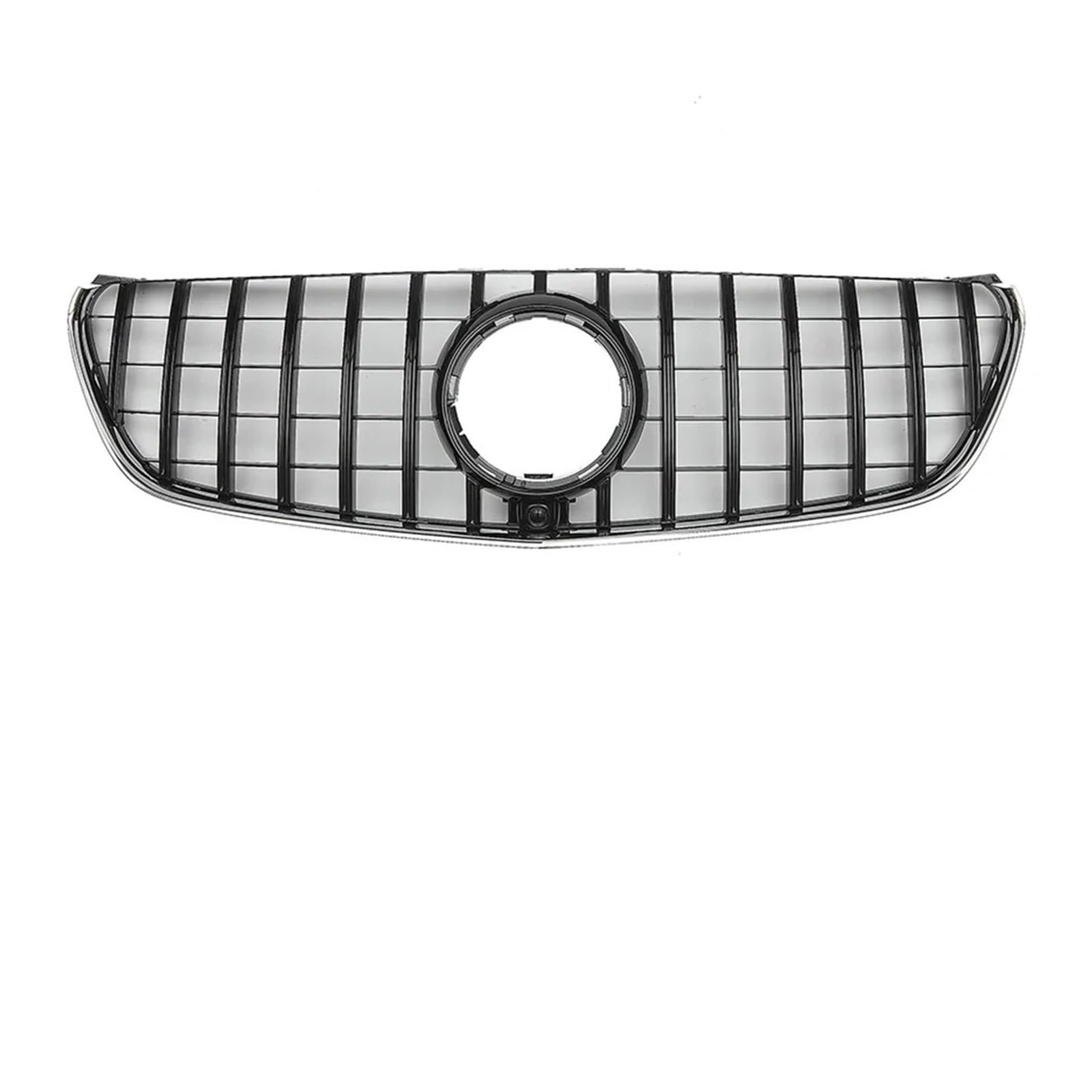 Auto Frontgrill Für Benz V W447 V250 V260 2016 2017 2018 2019 2020 Glänzend Schwarz Für GTR Stil Stoßstange Grille Chrom Schwarz Diamanten Stil Oberen Gitter Kühlergrill(G-Glossy Black) von KIFWGIH