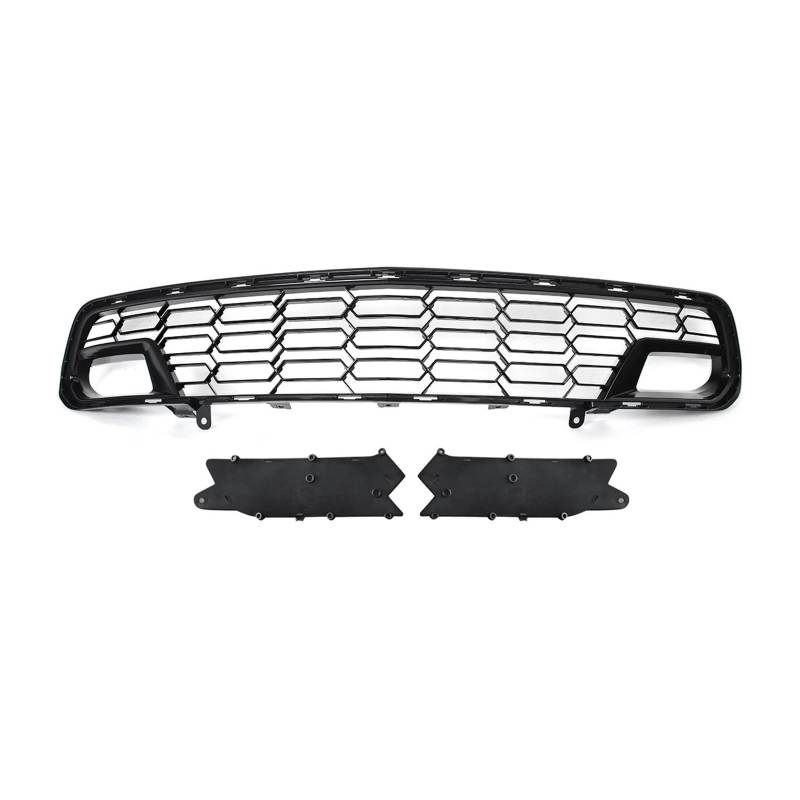 Auto Frontgrill Für Chevrolet Für Corvette C7 Für Grill Z06 Z51 14 15 16 17 18 19 Front Lower Grille Carbon Flash Front Lufteinlass Gitter Grill Kühler Mesh Grill Kühlergrill(Without Camera Hole B) von KIFWGIH