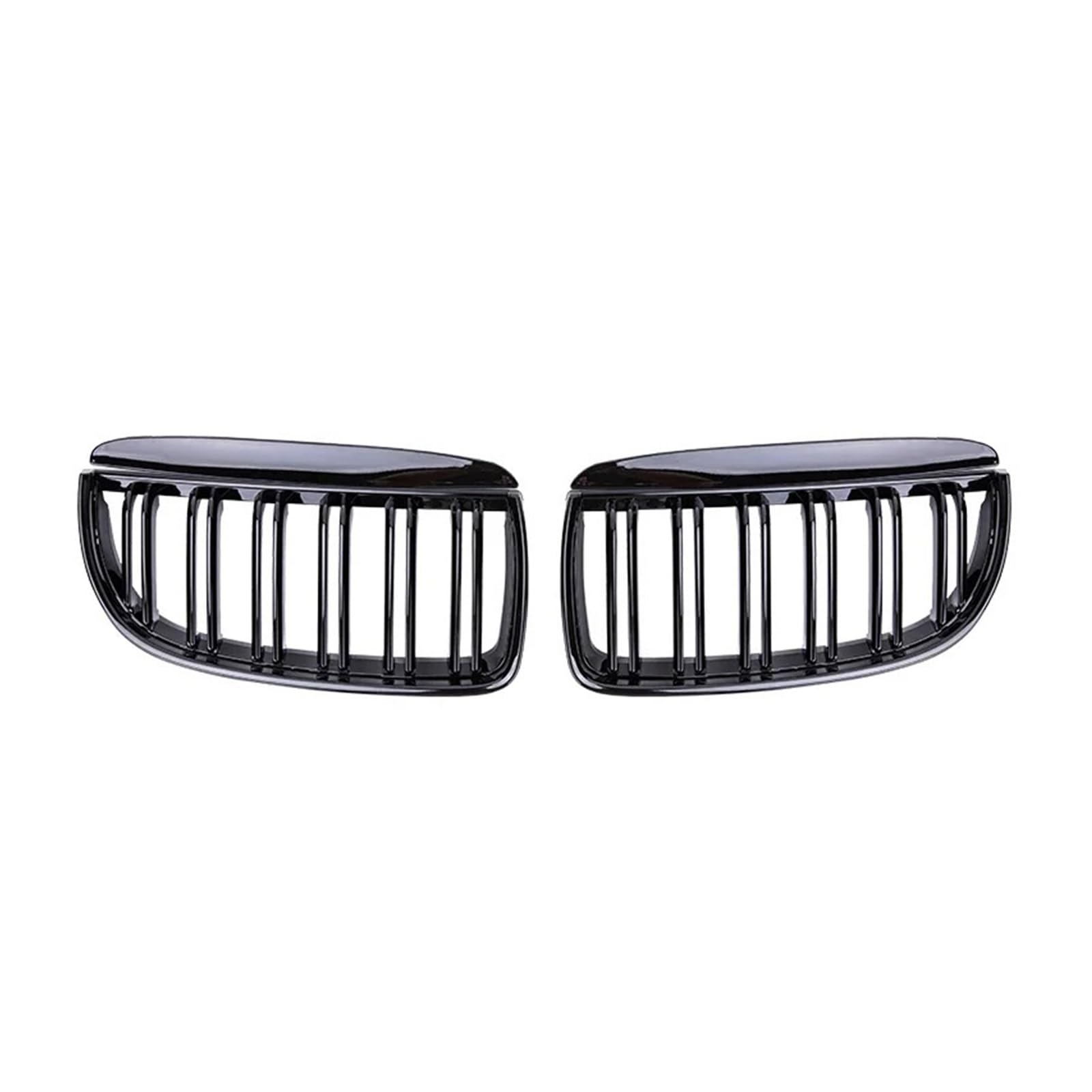 Auto Frontgrill Für E90 E91 3er 323I 328I 335I 330I 325I 2005 06 07 2008 Schwarz Glänzendes Auto-Frontstoßstangengitter ABS-Grill Racing Grill-Zubehör Kühlergrill von KIFWGIH