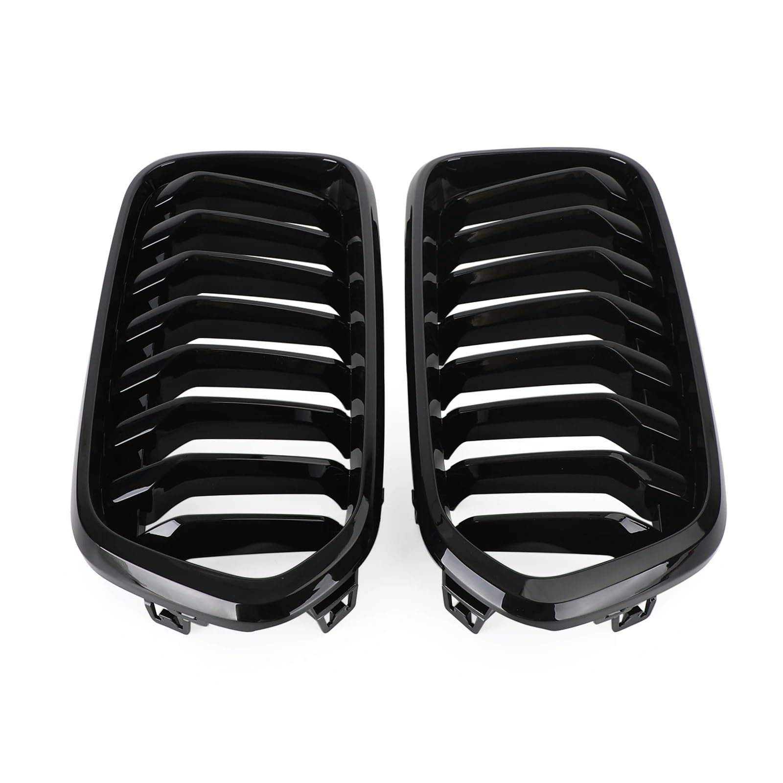 Auto Frontgrill Für Für X2 Serie F39 2018 2019 2020 2021 2022 2023 Auto Teil Glanz Schwarz Front Stoßstange Kühlergrill Kühlergrill von KIFWGIH