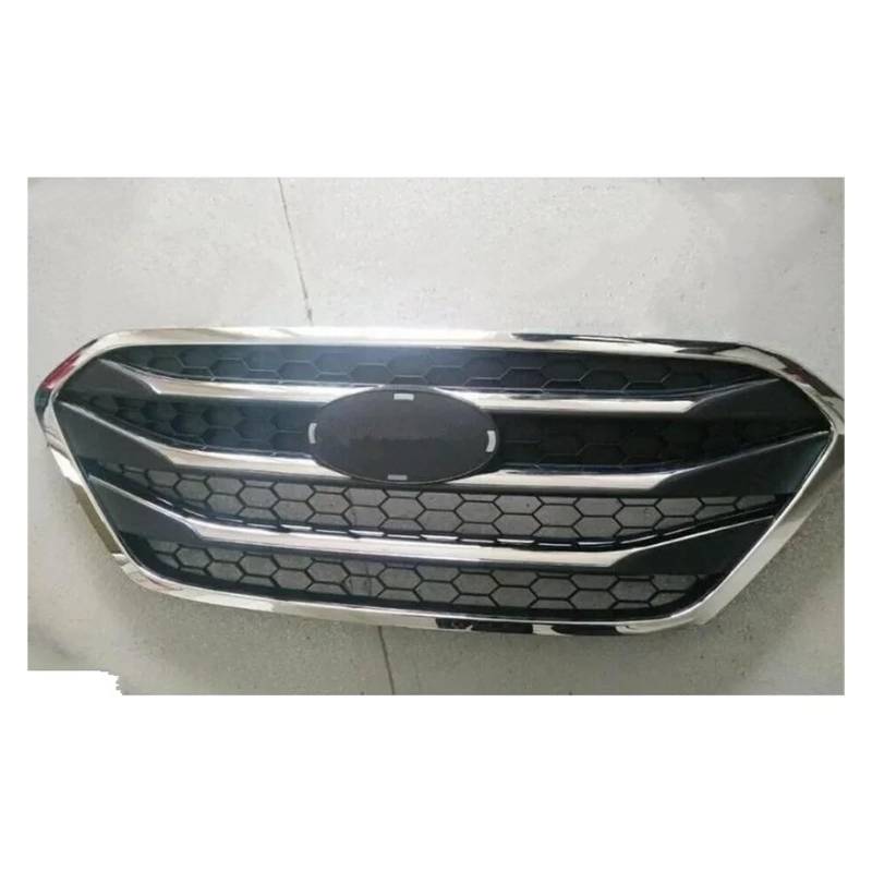 Auto Frontgrill Für Hyundai Für Ix35 2009 2010 2011 2012 2013 2014 2015 ABS Chrom Frontgrill Refit Um Trim Trim Grills Racing Kühlergrill von KIFWGIH