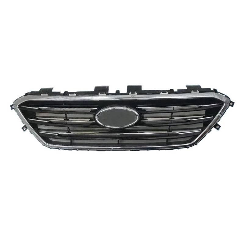 Auto Frontgrill Für Hyundai Für Sonata 9. Für Generation 2015 2016 2017 Auto Mesh Grill Frontstoßstangengrill Kühlergrill(Style 2) von KIFWGIH