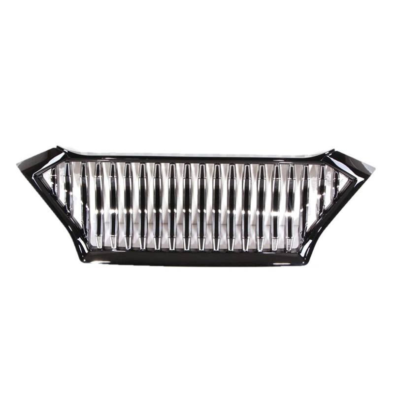 Auto Frontgrill Für Hyundai Für Tucson 2019 2020 Front Racing Grille ABS Chrom Mesh Grill Glanz Schwarz Silber Grille Auto Stoßstange Grill Kühlergrill(Chrom) von KIFWGIH