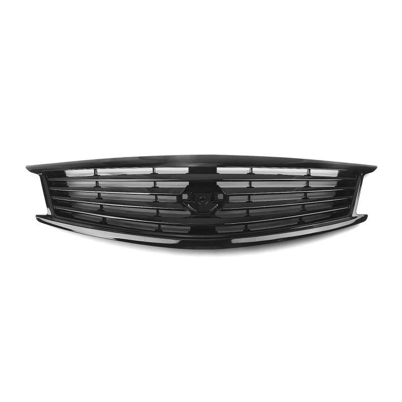 Auto Frontgrill Für Infiniti G25 G37 4-türige Limousine 2010–2013 Q40 Glänzend/Mattschwarz/Karbonfaser-Look Frontgrill Obere Stoßstangenhaube Netz Kühlergrill(Kohlefaser-Optik) von KIFWGIH