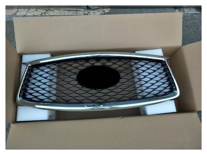 Auto Frontgrill Für Infiniti QX50 2018 Auto Front Stoßstange Grillmaske Kühlergrill Renngrills Kühlergrill von KIFWGIH