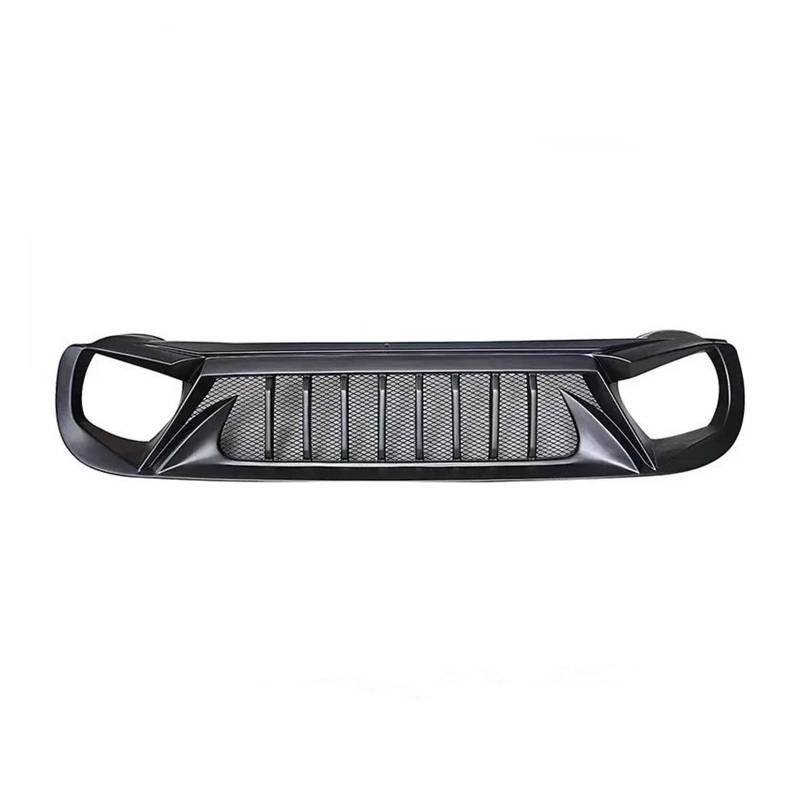 Auto Frontgrill Für Jeep Für Renegade 2016 2017 2018 2019 2020 2021 2022 2023 Renngrills Mattschwarzer Carbon-ABS-Kunststoffgrill Lufteinlass Styling Tuningteile Kühlergrill(19-23Matt Black) von KIFWGIH