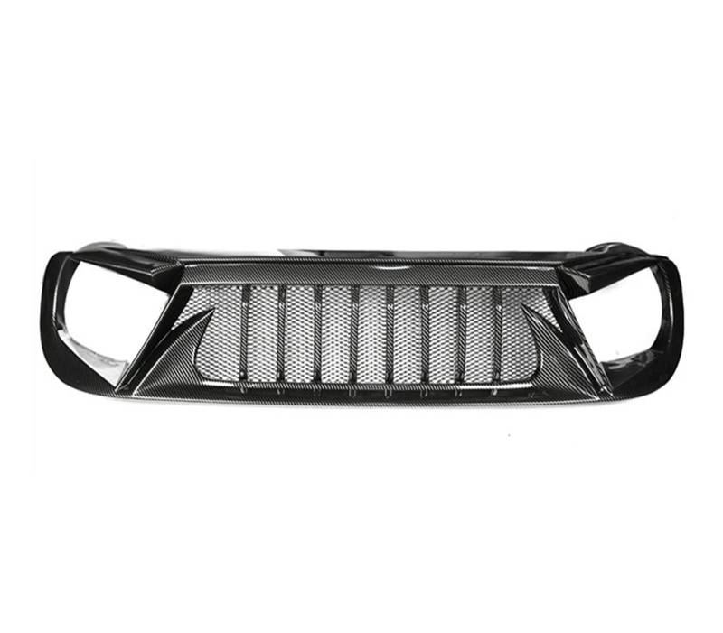 Auto Frontgrill Für Jeep Für Renegade 2016 2017 2018 Racing Grills Matt Schwarz Carbon Grille Lufteinlass Styling Außen Tuning Zubehör Teile Kühlergrill(16 18 Carbon Printing) von KIFWGIH