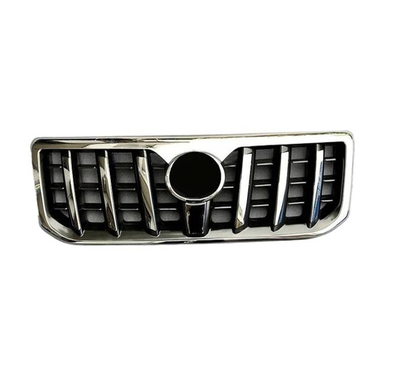 Auto Frontgrill Für Toyota Für Land Für Cruiser 120 Für Prado Lc120 Fj120 2700 4000 2003 04 05 06 07 08 2009 Front Stoßstange Grill Kühlergrill Kühlergrill(Silber) von KIFWGIH