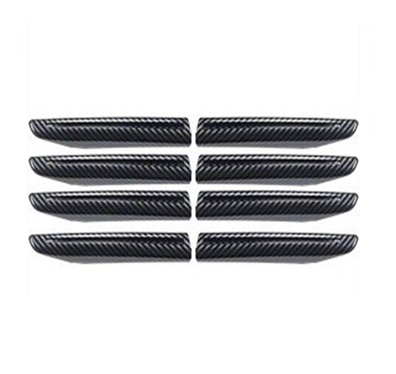 Auto Frontgrill Für Toyota Für Land Für Cruiser 300 Lc300 2021 2022 2023 2024 Frontgrill Dekorative Streifen Chrom Außen Verbesserte Zubehör Körper Kit Kühlergrill(Carbon Fiber Pattern) von KIFWGIH