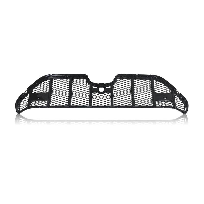 Auto Frontgrill Für Toyota Für RAV4 2019 2020 2021 2022 Racing Grill Kühlergrill Waben Stil Silber/Schwarz Oberen Stoßfänger Ansaughaube Mesh Grid Kühlergrill(Schwarz) von KIFWGIH