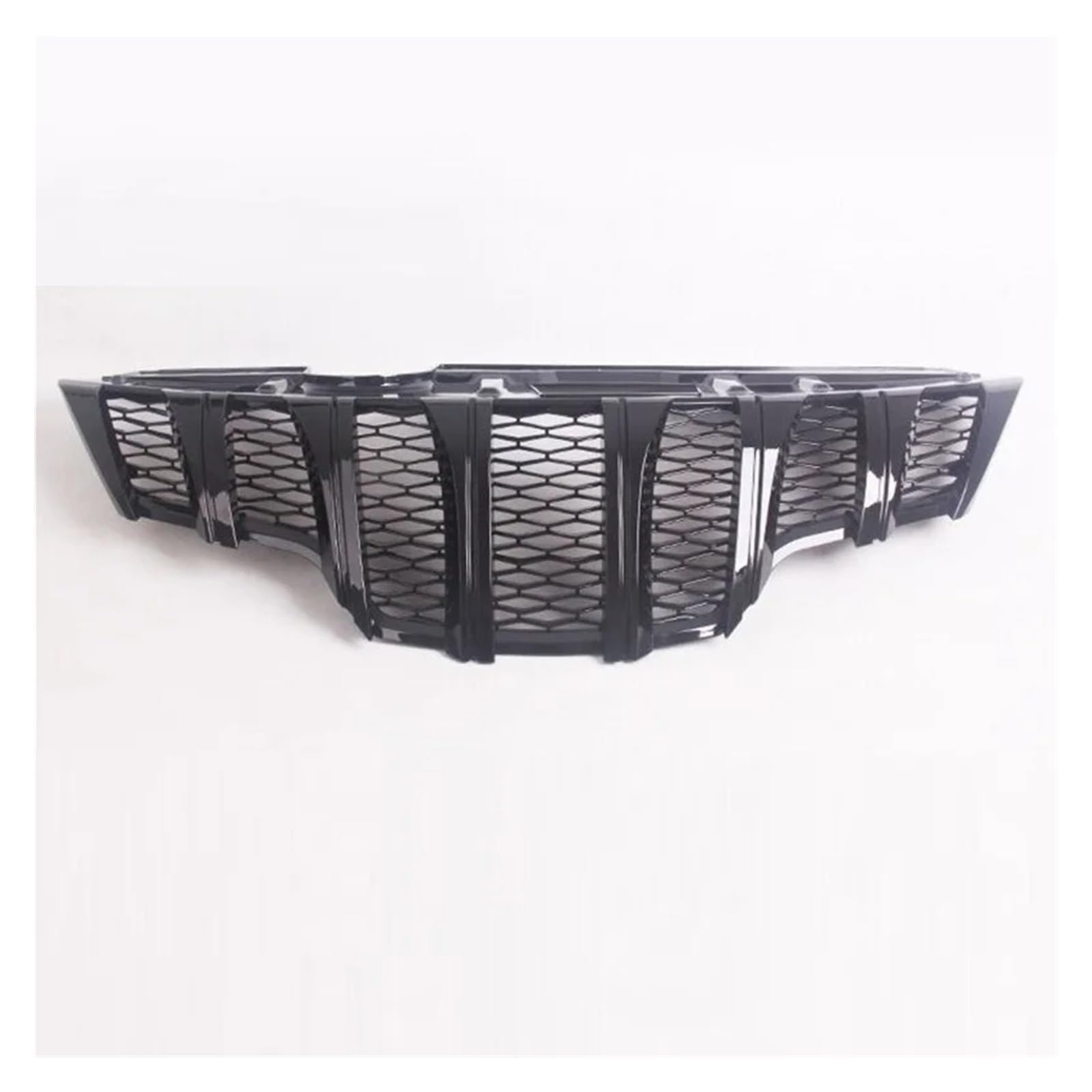 Auto Frontgrill Für Xtrail Für X-Trail T32 2014 2015 2017 2016 2018 Auto Racing Grills Abs Mesh Maske Stoßfänger Abdeckung Grille Grill Auto Teile Kühlergrill(Schwarz) von KIFWGIH