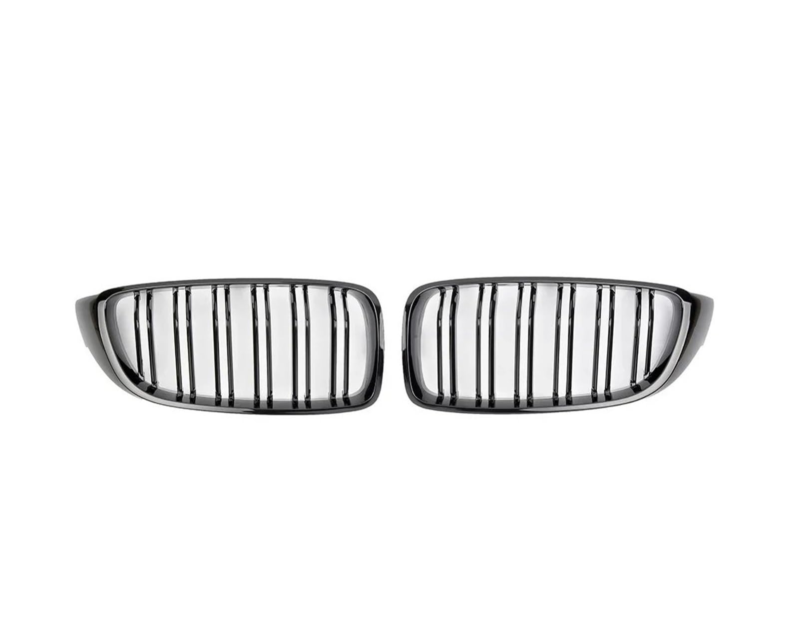 Auto Frontgrill Glänzend Schwarzer Vorderer Nierengrill-Lamellengrill Für F32 F33 F36 F80 F82 2013–2020 Für M4-Stil 425i 430i 440i 435i Cabriolet-Coupé Kühlergrill(Glossy Black) von KIFWGIH