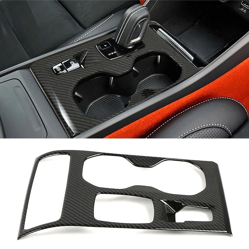 Auto Innenraum Auto Center Konsole Zubehör Farbe Ändern Dekoration Styling Rahmen Abdeckung Trim Für Volvo XC40 2019 2020 2021 Car Interieur(9) von KIFWGIH