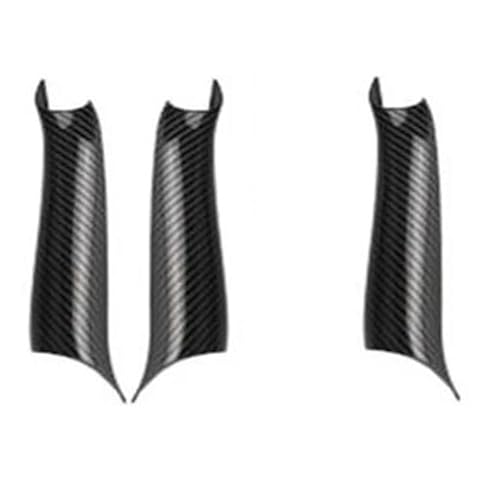 Auto Innenraum Für F15 Für X5 F16 Für X6 2014-2018 LHD RHD Carbon Faser Türgriff Pull Panel Armlehne Aufkleber Abdeckung Trim Innen Zubehör Car Interieur(RHD) von KIFWGIH